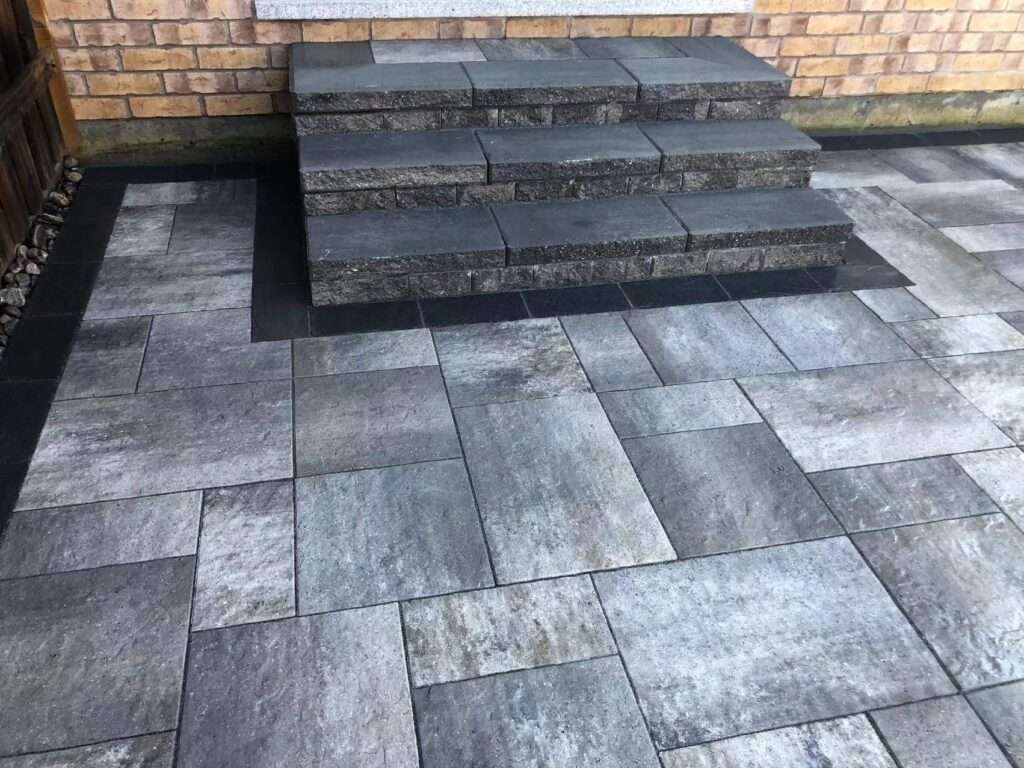 front yard landscapingDriveway InterlockingPickeringAjaxWhitby